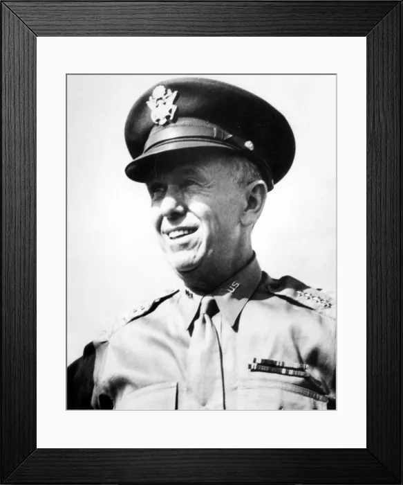 Framed Print : General George C. Marshall during World War II. Courtesy: CSU Archives  /  Everett Collection