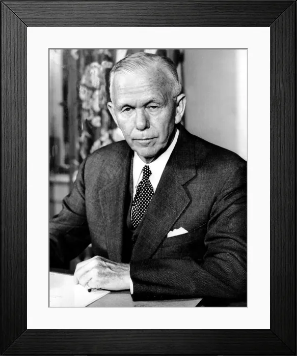 Framed Print : General George C. Marshall, 1950 CSU Archives / courtesty Everett Collection Framed Print : General George C. Marshall, 1950 CSU Archives / courtesty Everett Collection