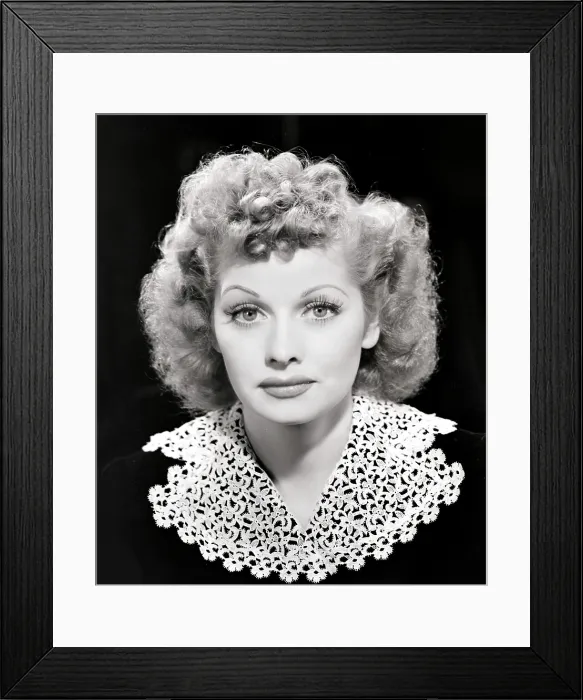 Framed Print : Lucille Ball, ca. 1940s