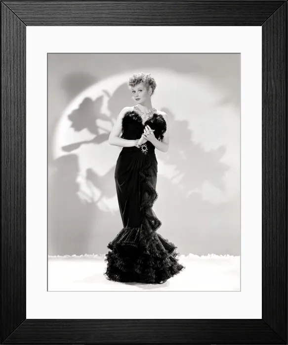 Framed Print : Lucille Ball, ca. 1940s Framed Print : Lucille Ball, ca. 1940s
