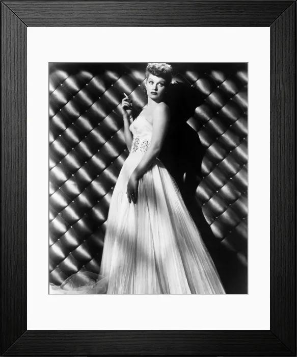 Framed Print : Lucille Ball, ca. 1950s