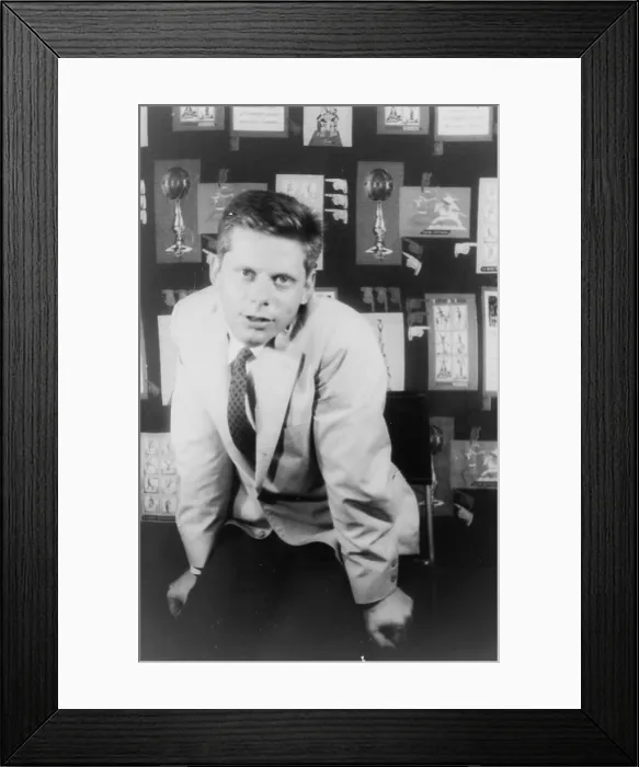 Framed Print : Robert Morse, portrait by Carl Van Vechten, July 25, 1958