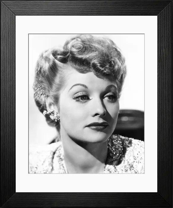 Framed Print : Lucille Ball, ca. 1950s