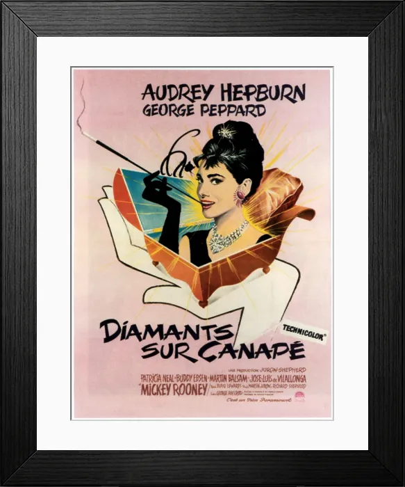 Framed Print : BREAKFAST AT TIFFANY'S, Audrey Hepburn, 1961 Framed Print : BREAKFAST AT TIFFANY'S, Audrey Hepburn, 1961