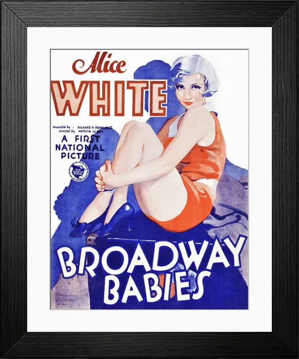Framed Print : BROADWAY BABIES, Alice White, 1929 Framed Print : BROADWAY BABIES, Alice White, 1929