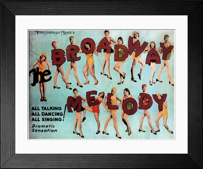 Framed Print : THE BROADWAY MELODY, 1929