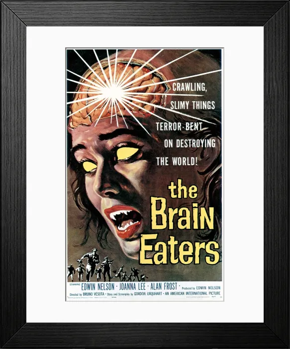 Framed Print : THE BRAIN EATERS, 1958 Framed Print : THE BRAIN EATERS, 1958