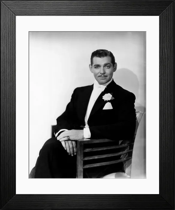 Framed Print : Clark Gable, MGM portrait, ca. 1930s