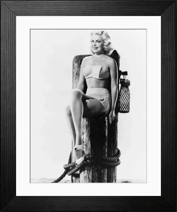 Framed Print : Cleo Moore, mid 1950s