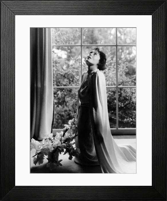 Framed Print : Luise Rainer, MGM portrait by Hurrell, ca. 1937