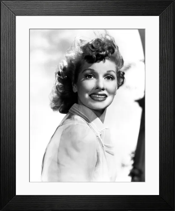 Framed Print : Lucille Ball, ca. 1940