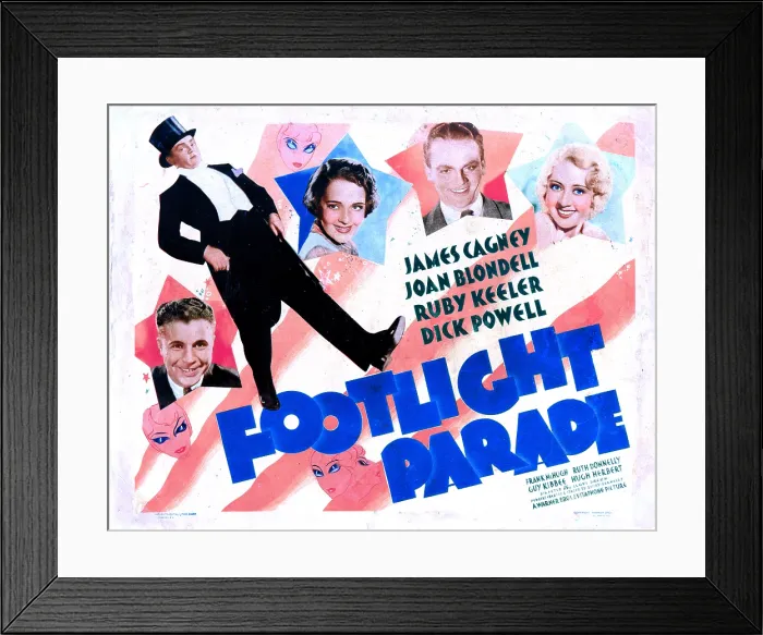 Framed Print : FOOTLIGHT PARADE, Dick Powell, Ruby Keeler, James Cagney, Joan Blondell, 1933 Framed Print : FOOTLIGHT PARADE, Dick Powell, Ruby Keeler, James Cagney, Joan Blondell, 1933