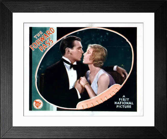 Framed Print : THE FORWARD PASS, from left, Douglas Fairbanks, Jr. Loretta Young, 1929