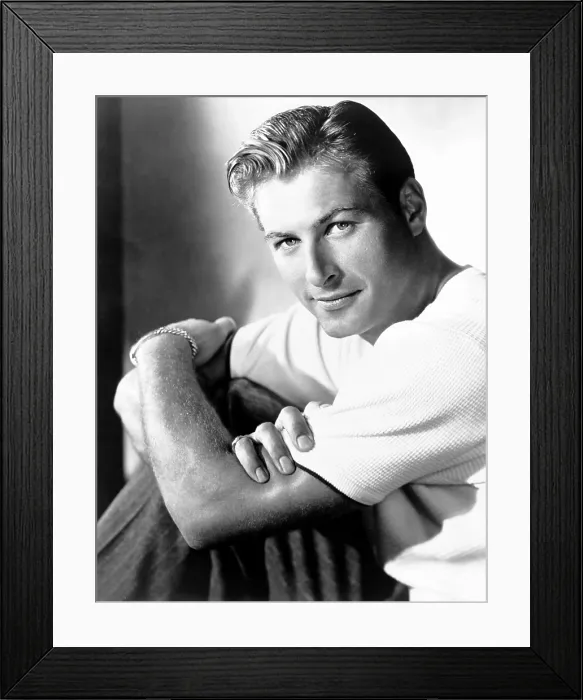 Framed Print : Lex Barker, 1948