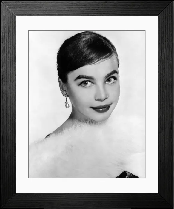 Framed Print : Leslie Caron, ca. 1950s