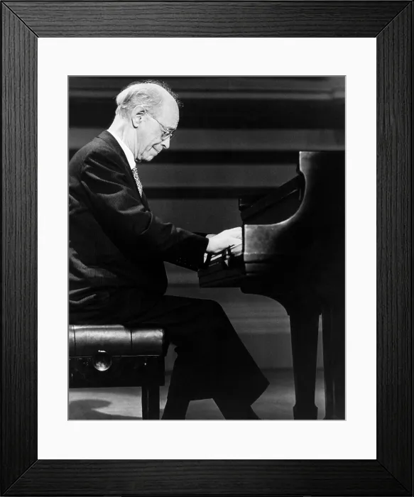 Framed Print : Rudolf Serkin (1903-1991), Czechoslovakian pianist, circa 1978. CSU Archives / Courtesy Everett Collection
