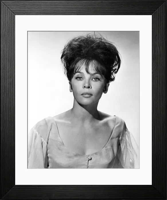 Framed Print : Leslie Caron, ca. 1960s Framed Print : Leslie Caron, ca. 1960s