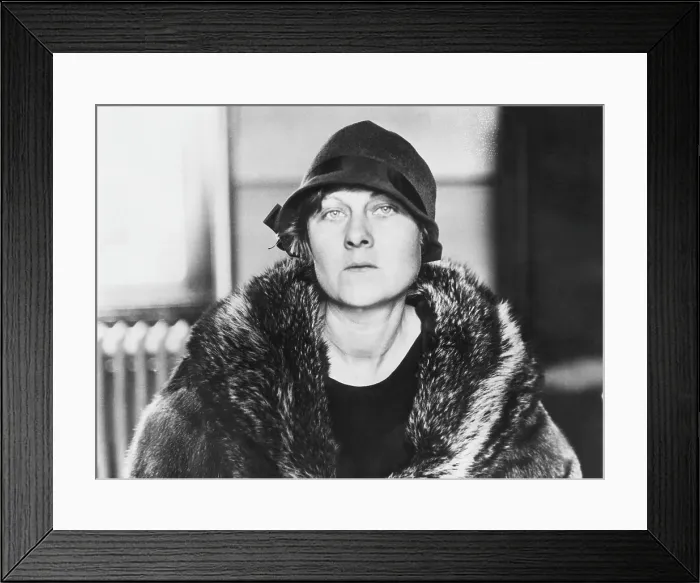 Framed Print : Ruth Snyder, (1895-1928), Sentenced to the death penalty in 1928 for the murder of her husband, c. 1920s.. Courtesy: CSU Archives  /  Everett Collection
