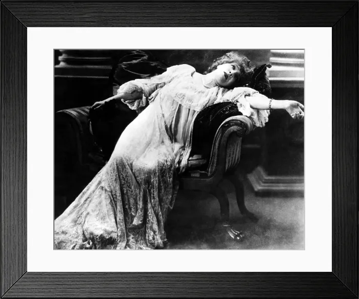 Framed Print : Actress Sarah Bernhardt (1844-1923). Courtesy: CSU Archives / Everett Collection
