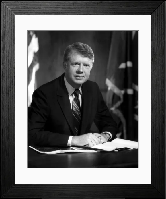 Framed Print : Governor of Georgia, Jimmy Carter, 1974. Courtesy: CSU Archives / Everett Collection