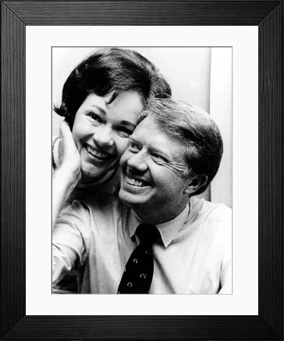 Framed Print : Rosalynn Carter and Jimmy Carter watch the statewide results of the 1970 governor elections come in. Courtesy: CSU Archives / Everett Collection Framed Print : Rosalynn Carter and Jimmy Carter watch the statewide results of the 1970 governor elections come in. Courtesy: CSU Archives / Everett Collection