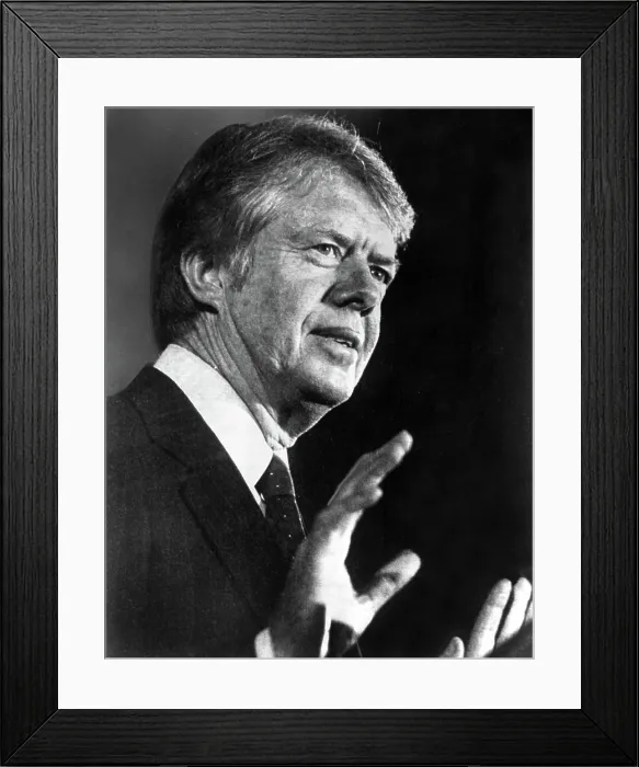 Framed Print : Jimmy Carter. Courtesy: CSU Archives / Everett Collection Framed Print : Jimmy Carter. Courtesy: CSU Archives / Everett Collection