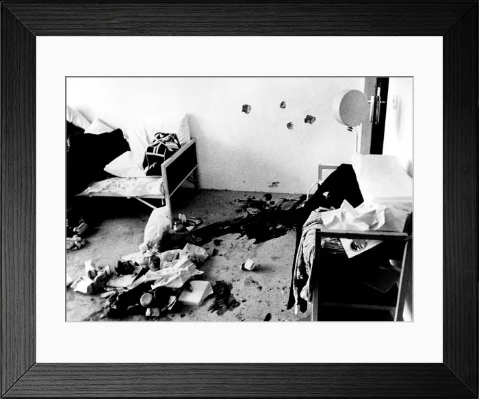 Framed Print : The apartment of the Israeli Olympic team in Munich after the Arab guerrilla terrorist attack, 1972. Courtesy: CSU Archives / Everett Collection Framed Print : The apartment of the Israeli Olympic team in Munich after the Arab guerrilla terrorist attack, 1972. Courtesy: CSU Archives / Everett Collection