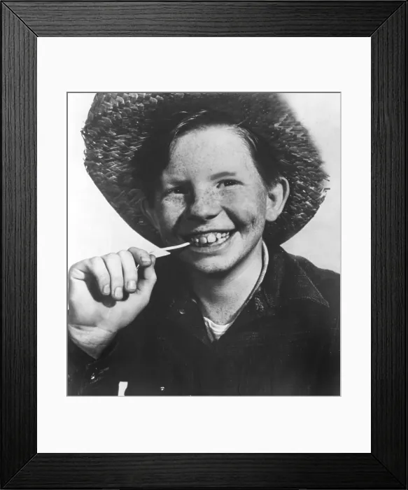 Framed Print : Jimmy Boyd, portrait ca. 1954. Courtesy: CSU Archives  /  Everett Collection