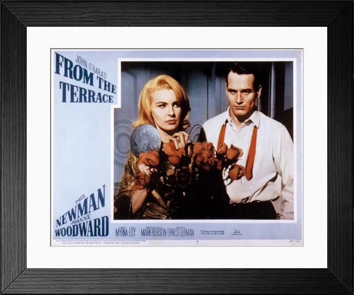 Framed Print : FROM THE TERRACE, Joanne Woodward, Paul Newman, 1960. TM and Copyright (c) 20th Century Fox Film Corp. All rights reserved. Courtesy: Everett Collection Framed Print : FROM THE TERRACE, Joanne Woodward, Paul Newman, 1960. TM and Copyright (c) 20th Century Fox Film Corp. All rights reserved. Courtesy: Everett Collection