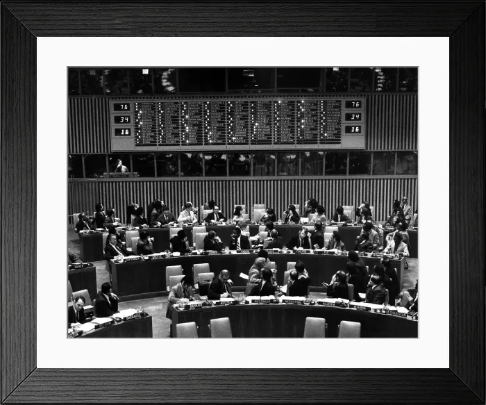 Framed Print : UN General Assembly legal committee members call for a study of world terrorism, December 11, 1972. Courtesy: CSU Archives / Everett Collection Framed Print : UN General Assembly legal committee members call for a study of world terrorism, December 11, 1972. Courtesy: CSU Archives / Everett Collection
