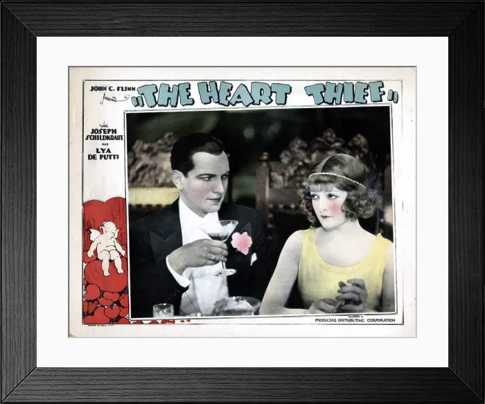 Framed Print : THE HEART THIEF, from left, Joseph Schildkraut, Lya De Putti, 1927 Framed Print : THE HEART THIEF, from left, Joseph Schildkraut, Lya De Putti, 1927