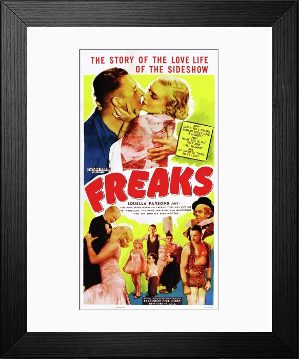 Framed Print : FREAKS, top l-r: Henry Victor, Olga Baclanova, bottom l-r: Harry Earles, Olga Baclanova, Diane Earles, Angelo Rossitto, Peter Robinson, Koo Koo, Johnny Eck, Henry Victor Framed Print : FREAKS, top l-r: Henry Victor, Olga Baclanova, bottom l-r: Harry Earles, Olga Baclanova, Diane Earles, Angelo Rossitto, Peter Robinson, Koo Koo, Johnny Eck, Henry Victor