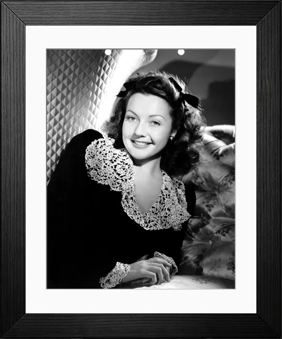 Framed Print : Lynn Bari, ca. 1940
