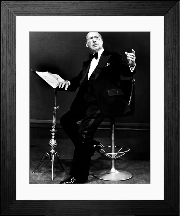 Framed Print : Sammy Cahn, 1975. Courtesy: CSU Archives / Everett Collection Framed Print : Sammy Cahn, 1975. Courtesy: CSU Archives / Everett Collection