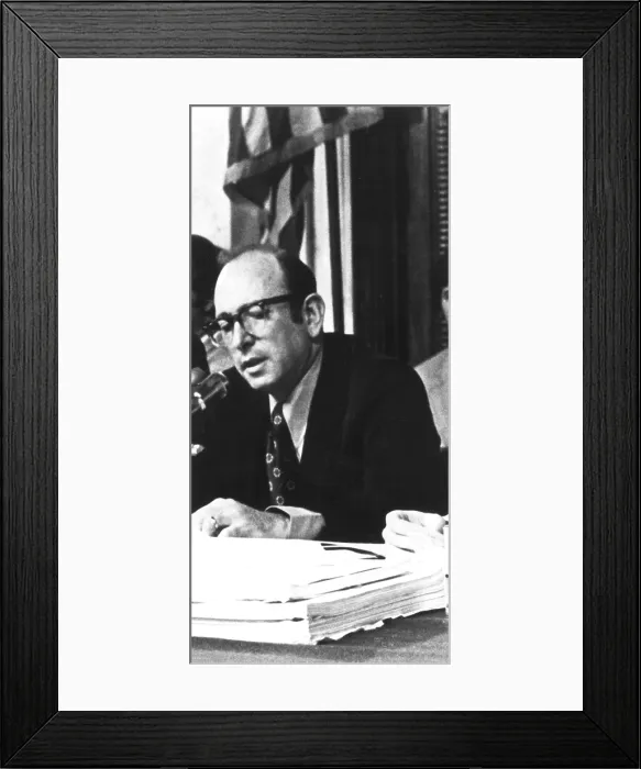 Framed Print : Samuel Dash, 1972, courtesy CSU Archives / Everett Collection Framed Print : Samuel Dash, 1972, courtesy CSU Archives / Everett Collection