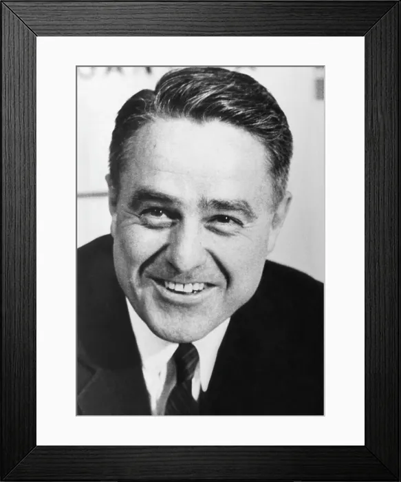 Framed Print : American politician and activist Sargent Shriver, c. 1960's.. Courtesy: CSU Archives / Everett Collection Framed Print : American politician and activist Sargent Shriver, c. 1960's.. Courtesy: CSU Archives / Everett Collection