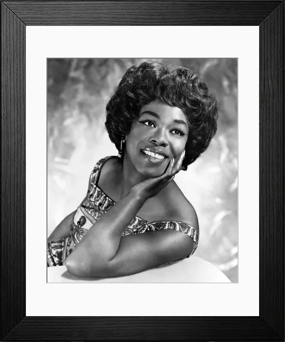 Framed Print : Sarah Vaughan, early 1960s.. Courtesy: CSU Archives  /  Everett Collection