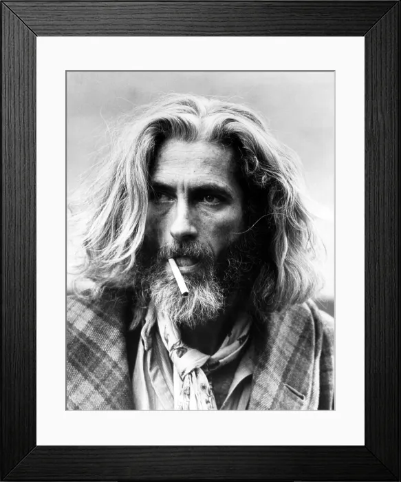 Framed Print : John Barrymore, Jr. (father of Drew Barrymore), 1974. Courtesy: CSU Archives / Everett Collection