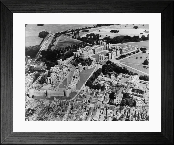 Framed Print : Windor Castle, Windsor, Berkshire England, ca. 1957. Courtesy CSU Archives / Everett Collection