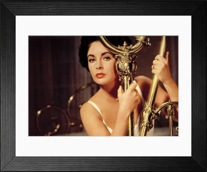 Framed Print : CAT ON A HOT TIN ROOF, Elizabeth Taylor, 1958 Framed Print : CAT ON A HOT TIN ROOF, Elizabeth Taylor, 1958