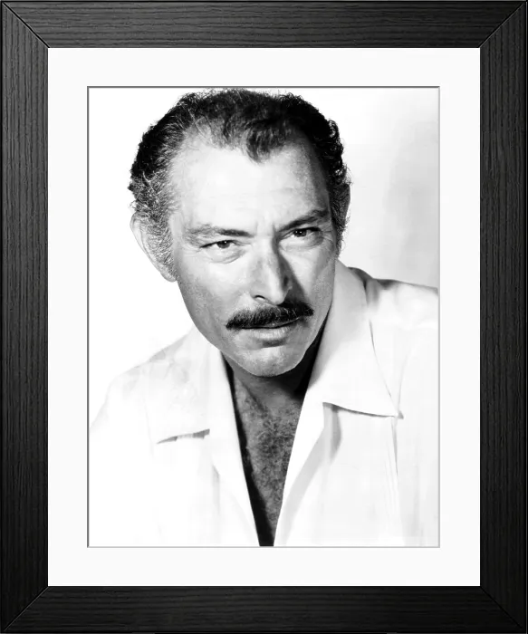 Framed Print : Lee Van Cleef, ca. 1970 Framed Print : Lee Van Cleef, ca. 1970