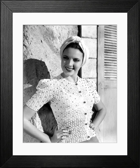 Framed Print : Linda Darnell, 1940 Framed Print : Linda Darnell, 1940