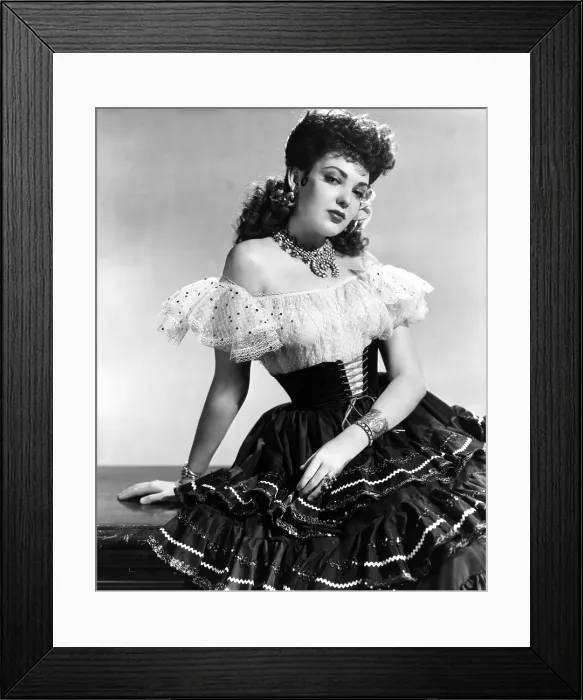 Framed Print : MY DARLING CLEMENTINE, Linda Darnell, 1946, TM & Copyright (c) 20th Century Fox Film Corp. All rights reserved Framed Print : MY DARLING CLEMENTINE, Linda Darnell, 1946, TM & Copyright (c) 20th Century Fox Film Corp. All rights reserved