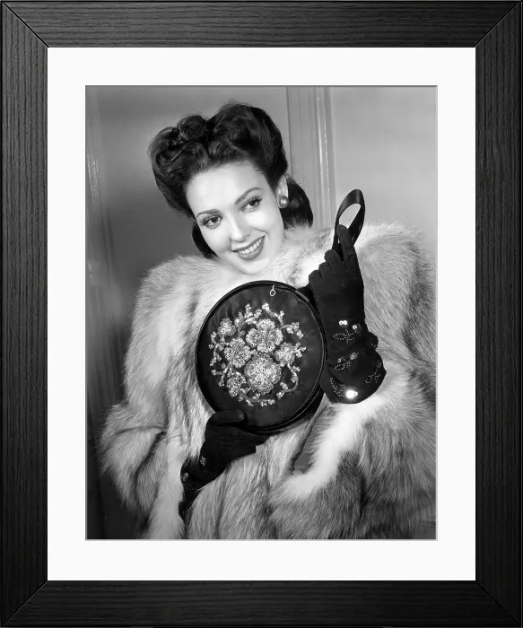 Framed Print : Linda Darnell, 1944