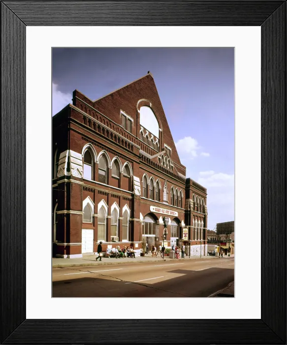 Framed Print : The Grand Ole Opry, circa 1960s Framed Print : The Grand Ole Opry, circa 1960s