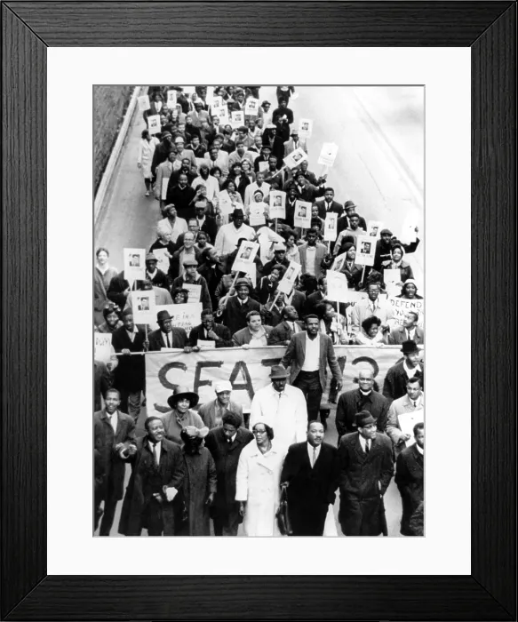 Framed Print : Dr. Martin Luther King Jr