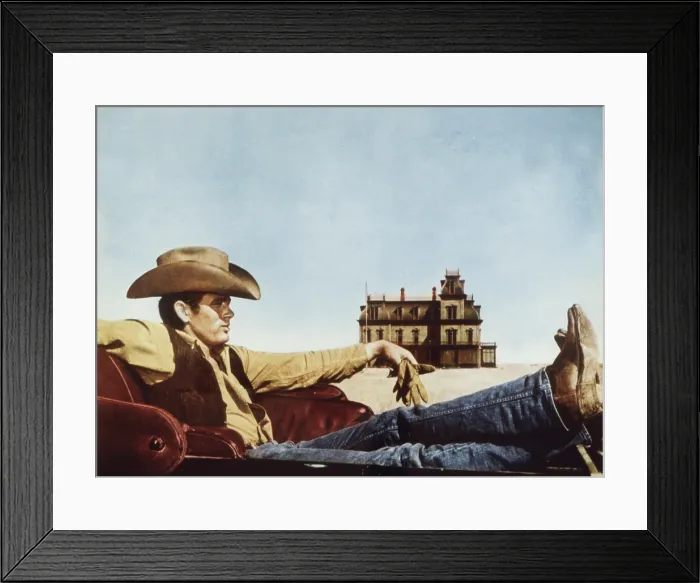 Framed Print : GIANT, James Dean, 1956