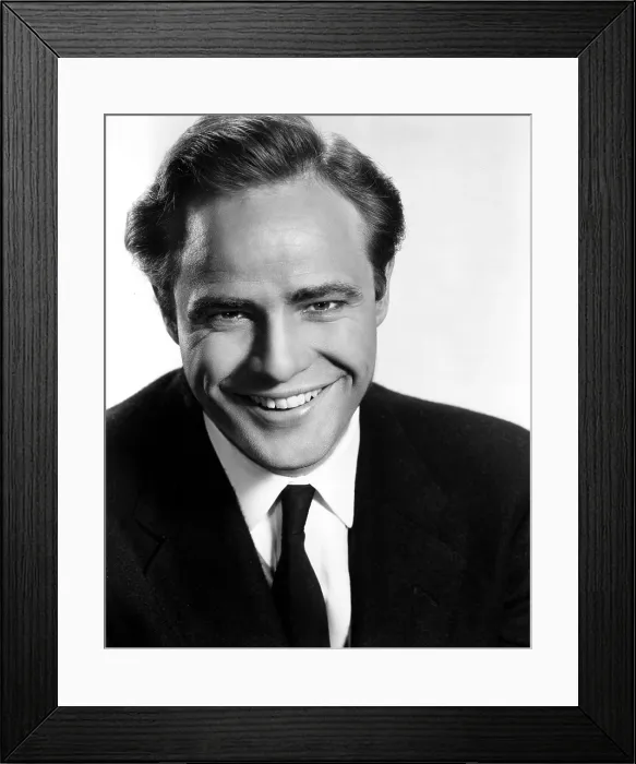 Framed Print : Marlon Brando in the 1950s Framed Print : Marlon Brando in the 1950s