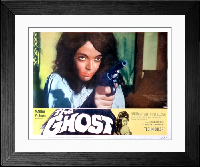 Framed Print : THE GHOST, (aka LO SPETTRO, THE SPECTRE, THE GHOST OF DR HITCHCOCK), Barbara Steele, 1963