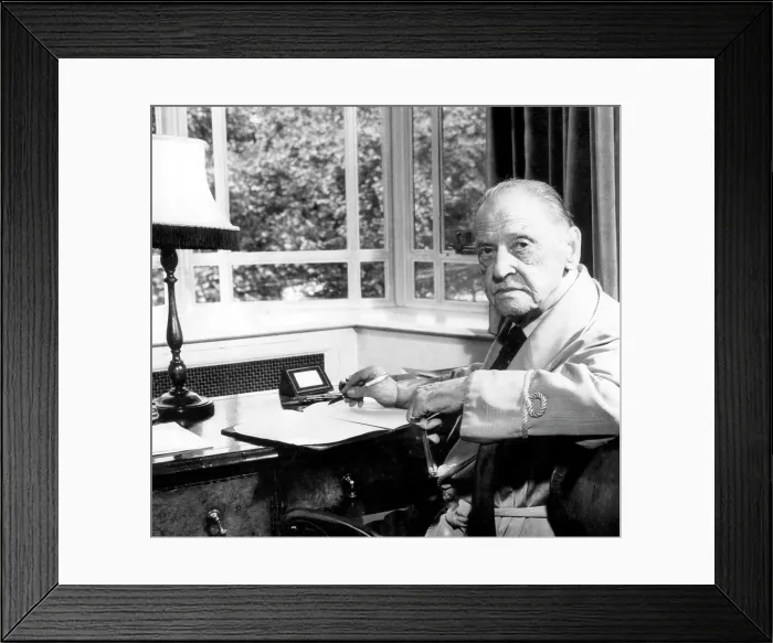 Framed Print : W. Somerset Maugham (1874-1965), English writer. London, England, October, 1961. Courtesy: CSU Archives / Everett Collection Framed Print : W. Somerset Maugham (1874-1965), English writer. London, England, October, 1961. Courtesy: CSU Archives / Everett Collection